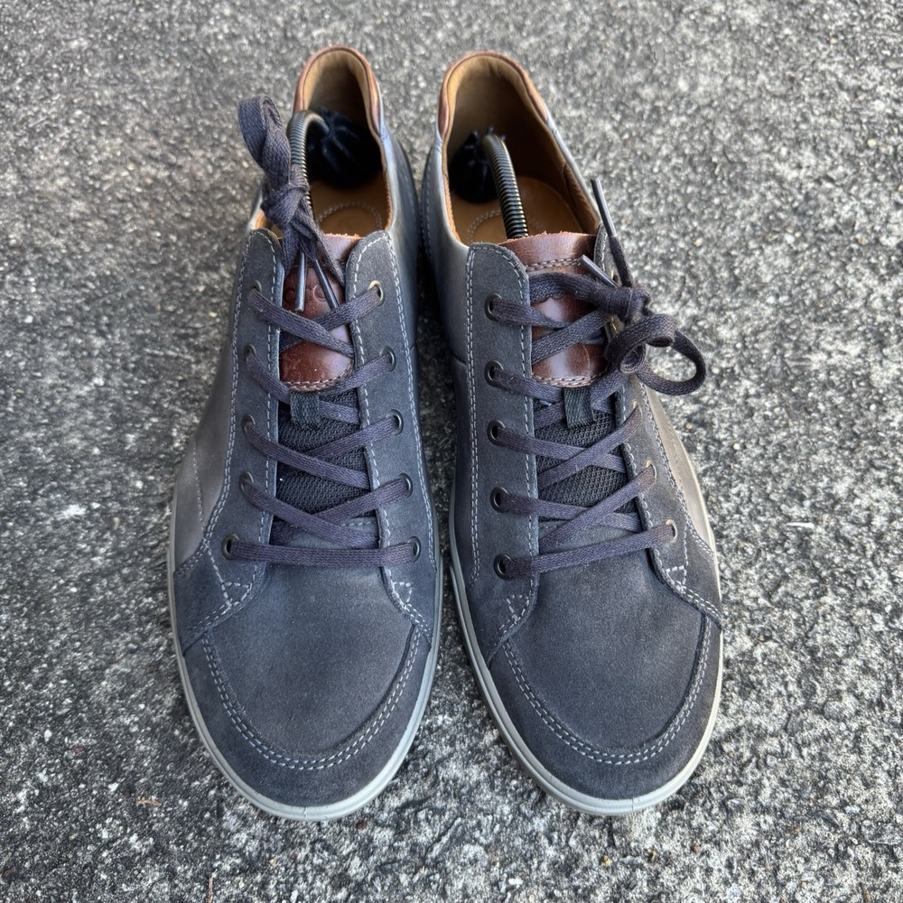 ECCO Collin 2.0 Sneaker Mens US Size 12 EU 46 Gray Leather Soft - Picture 9 of 14